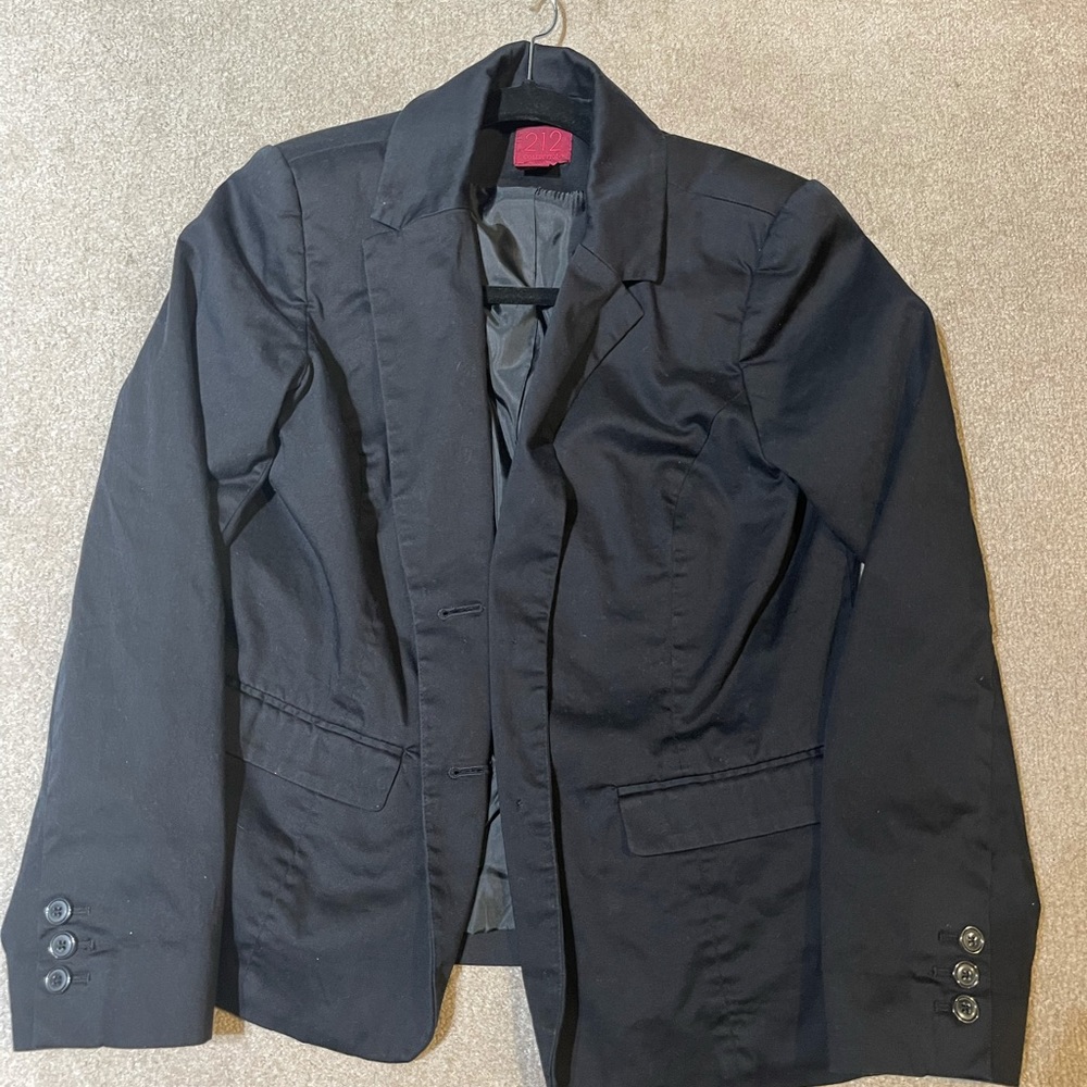 212 collection black blazer New